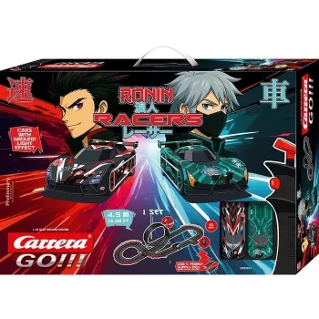 Carrera GO Ronin Racers 1:43 lenktynių rinkinys su kilpa ir estakada