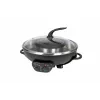 UNOLD 48745 Asia Fondue Hot Pot 2,5 l nerūdijančio plieno elektrinis fondiu puodas 1500W su 8 šakutėmis