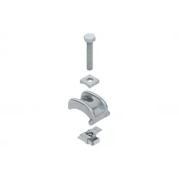 NIEDAX SPPGM30F karštai cinkuoto plieno profilio tvirtinimo spaustukas, 3–30 mm flanšas, M8 sriegis