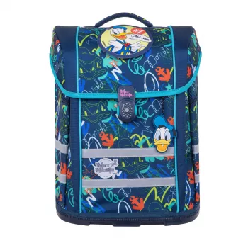 McNeill PERFECTO 5 dalių mokyklinė kuprinė su sportiniu krepšiu Donald Duck
