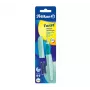 Pelikan Twist P457 plunksninis rašiklis, mėtų spalvos, vidutinio storio plunksna, nerūdijančio plieno, kasečių užpildymas, tinkamas dešiniarankiams ir kairiarankiams, Vokietija