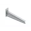 NIEDAX KTAS400 sunkiasvoris sieninis konsolinis laikiklis 145x430 mm, karštai cinkuotas
