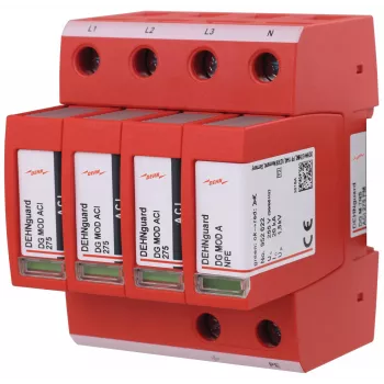 DEHNguard DG M TNS ACI 275 FM 2 tipo apsaugos nuo viršįtampių įtaisas, 4 polių, 275V