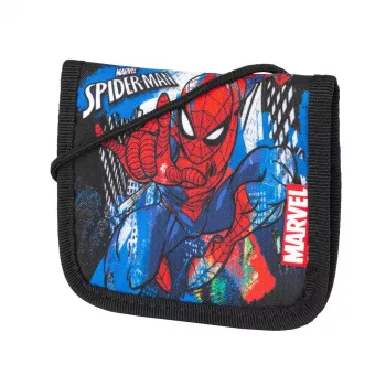 McNeill Marvel Spider-Man antkrūtinė kuprinė su ID langeliu, raudona/mėlyna