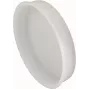 FRAENKISCHE Kabuflex 110 mm galinis dangtelis, juodas polietilenas, užspaudžiamas vamzdžio sandariklis