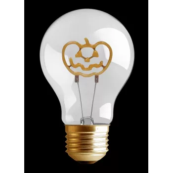 SYNERGY21 LED Retrofit dekoratyvinė lemputė A68 Helovino moliūgas, įkraunama