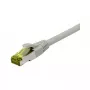 Synergy21 CAT6A S/FTP Patch Laidas RJ45, 0,15 m, pilkas, LSZH, Ultraflex, 500 MHz, 10 Gbps