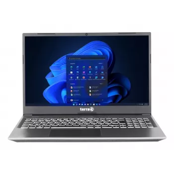 WORTMANN AG TERRA MOBILE 1517R US - 15,6 colio Full HD IPS nešiojamas kompiuteris, Intel Core i5-1135G7, 8GB RAM, 250GB NVMe SSD, Windows 10 Pro, Wi-Fi 6, juodas