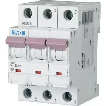 EATON PXL-C32/3 32A 3 polių C charakteristikos 10kA miniatiūrinis automatinis jungiklis