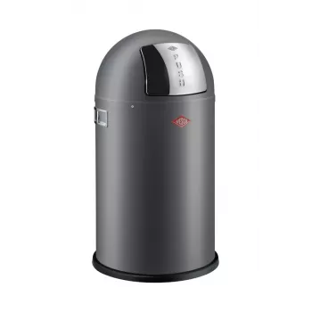 WESCO Pushboy Jr. 22L Graphite šiukšlių dėžė