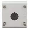 Eaton M22-I1 paviršinio montavimo tuščias korpusas, 1 vieta, pilkas RAL 7035, IP66, 80 x 72 x 56 mm
