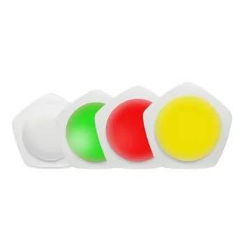 ALLNET ALL-PoE-CO2-LAMP CO2 oro kokybės šviesoforas su RGBW šviesos diodais, VOC jutikliu, PoE ir Wi-Fi