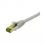 Synergy21 CAT6A S/FTP 7,5 m jungiamasis kabelis RJ45, pilkas, LSZH, 500 MHz, 10 Gbps