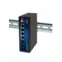 ALLNET ALL-SGI8104v3 pramoninis nevaldomas 2 lygio komutatorius, 6 prievadai GbE, 4x GbE RJ45, 2x SFP, be ventiliatoriaus, IP40