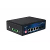 ALLNET ALL-SGI8104v3 pramoninis nevaldomas 2 lygio komutatorius, 6 prievadai GbE, 4x GbE RJ45, 2x SFP, be ventiliatoriaus, IP40