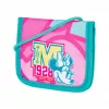 McNeill Disney Minnie Mouse vaikų kaklo piniginė su ID langeliu ir monetų kišene, rožinė/raudona