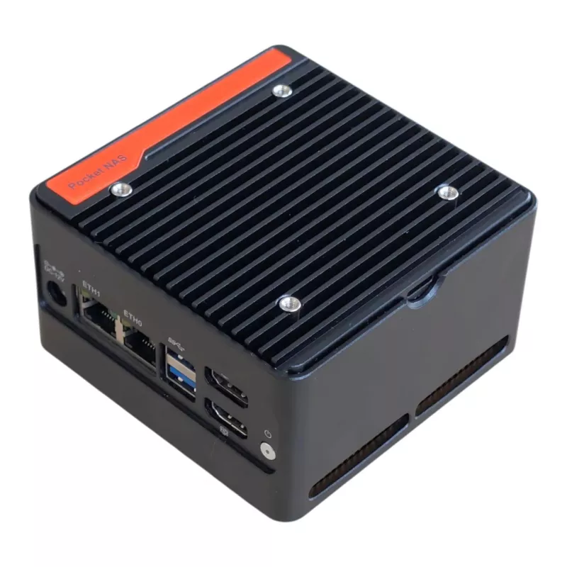 ALLNET NAS-N355 Mini PC Intel Core 3 N355 16GB DDR5 256GB SSD 2x2.5GbE NAS