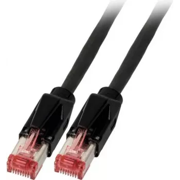 EFB Elektronik Cat.7 S/FTP tinklo jungiamasis laidas RJ-45 (M) į RJ-45 (M), 10 m, pilkas, LSZH, 10Gbps, Hirose TM21, Daetwyler 7702