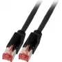 EFB Elektronik Cat.7 S/FTP tinklo jungiamasis laidas RJ-45 (M) į RJ-45 (M), 10 m, pilkas, LSZH, 10Gbps, Hirose TM21, Daetwyler 7702