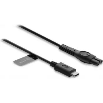 Delock USB Type-C įkrovimo laidas 5V Philips elektriniams skustuvams QP2724, QP2834, MG9520 serijai - 1m atsarginis maitinimo laidas