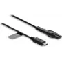 Delock USB Type-C įkrovimo laidas 5V Philips elektriniams skustuvams QP2724, QP2834, MG9520 serijai - 1m atsarginis maitinimo laidas