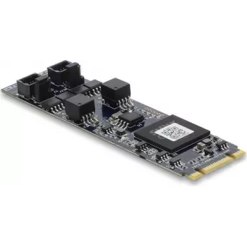 DELOCK CAN 2.0 / CAN FD sąsajos kortelė PCIe M.2 Key B+M, 2 x D-Sub 9, iki 8 Mbps, su galvanine izoliacija ir apsauga nuo viršįtampių