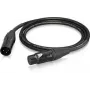 Behringer PMC-150 XLR moteriška–vyriška mikrofono jungtis 1,5 m juoda
