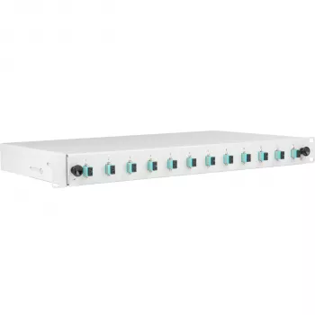 EFB Elektronik Splice Box LC 50/125µ OM3 ištraukiamas 24 pigtail'ų, 12 movų