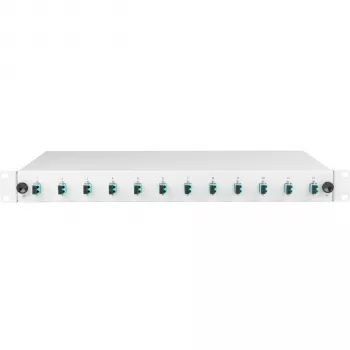 EFB Elektronik Splice Box LC 50/125µ OM3 ištraukiamas 24 pigtail'ų, 12 movų