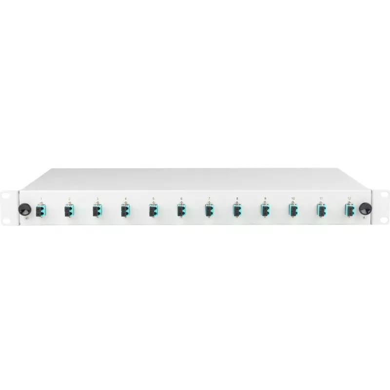 EFB Elektronik Splice Box LC 50/125µ OM3 ištraukiamas 24 pigtail'ų, 12 movų