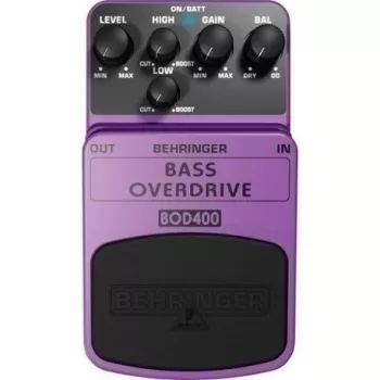 Behringer BOD400 bosų overdrive/distortion efektų pedalas