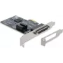 DELOCK CAN 2.0 / CAN FD PCIe sąsajos kortelė, 2 x D-Sub 9 kaiščių, iki 8 Mbps, su izoliacija ir apsauga nuo viršįtampių