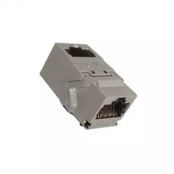 RUTENBECK RUT RJ45-Winkelkupplung 10G 10GB-Winkelkupplung 90° abgewinkelt