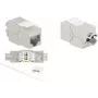 LogiLink NK4067 Cat.8.1 Keystone Jack, STP, beįrankis, RJ45 moteriška, 40G, 2000 MHz, I klasė, cinko liejinys, 1 vnt.