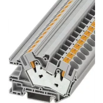 Phoenix 3214029 PTI 16/S montavimo gnybtų blokas, Push-in jungtis, 16 mm², 500 V, 76 A, pilkas