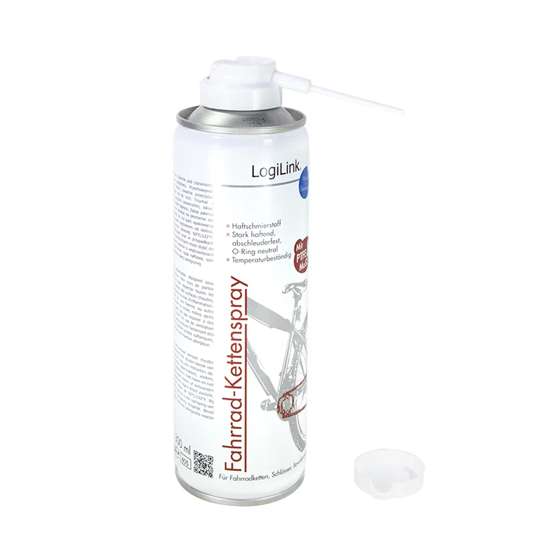 LogiLink RP0024 grandinės tepalas dviračiams su PTFE ir MoS2, 300 ml
