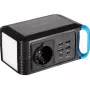 LogiLink Portable Power Station 80W, 256Wh LiFePO4 su 60W USB-C PD, gryno sinusinio bangos AC
