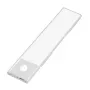 LogiLink LED šviestuvas po spintele, itin plonas, su PIR jutikliu, 200mm, 80lm, įkraunamas per USB-C, magnetinis tvirtinimas, šalta balta šviesa