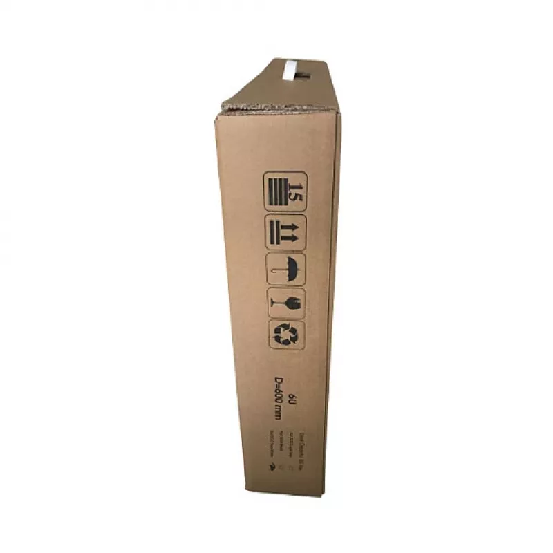 EFB Elektronik BASIC 15U sieninis tinklo spintas, 19 colių, 450 mm gylio, juodos spalvos RAL 9005