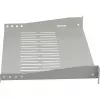EFB ELEKTRONIK 19 colių 1U fiksuota lentyna, 250 mm gylio, 10 kg apkrova, šviesiai pilka RAL 7035