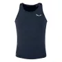 Salewa Agner Hybrid Tank vaikiški berankoviai apatiniai marškinėliai - Navy Blazer Melange 104-116 cm