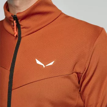 Salewa Puez Cammino vyriška vilnos striukė Walnut Brown EU 48 (M) - Polarlite alpinistinio žygiavimo vidurinis sluoksnis