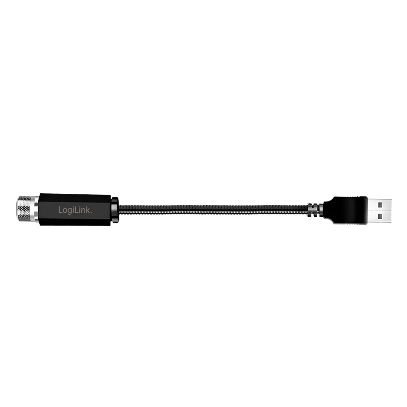 LogiLink LED016 USB aplinkos šviestuvas, raudonas