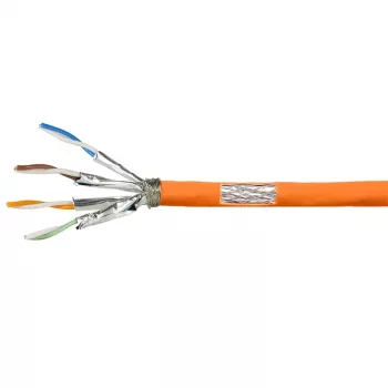 LogiLink Cat.7 600 MHz montavimo kabelis 23 AWG CCA, S/FTP 40 m, oranžinis