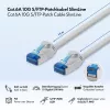 LogiLink Cat.6A Slim S/FTP LSZH jungiamasis kabelis, pilkas, 15 m, SlimLine