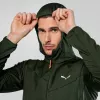 Salewa Puez Altavia PL HD vyriška striukė su gobtuvu iš fliso - tamsiai alyvuoginė, M dydis
