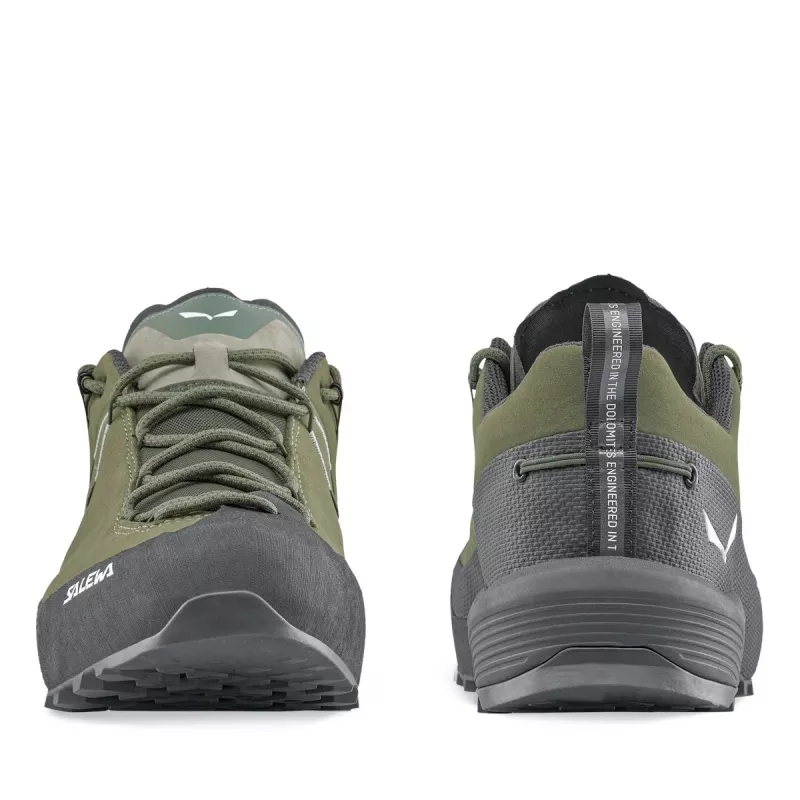 Salewa Wildfire Leather 2 GTX vyriški žygiavimo ir laipiojimo batai Faded Green/Black EU 41