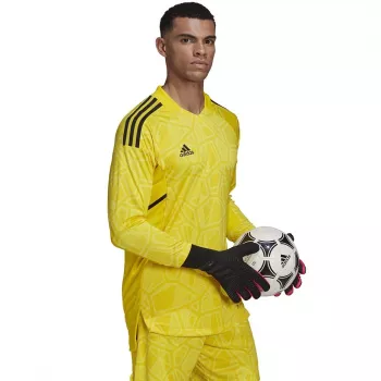 adidas Condivo 22 Vyrų ilgomis rankovėmis vartininko marškinėliai Solar Yellow