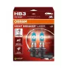 OSRAM Night Breaker Laser HB3 12V 60W P20d halogeninė lempa, dviejų vnt. pakuotė, iki 150% šviesesnė, 150m ilgesnis spindulys, 20% baltesnė šviesa