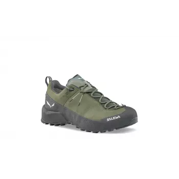 Salewa Wildfire Leather 2 GTX vyriški approach batai Faded Green/Black EU 40,5